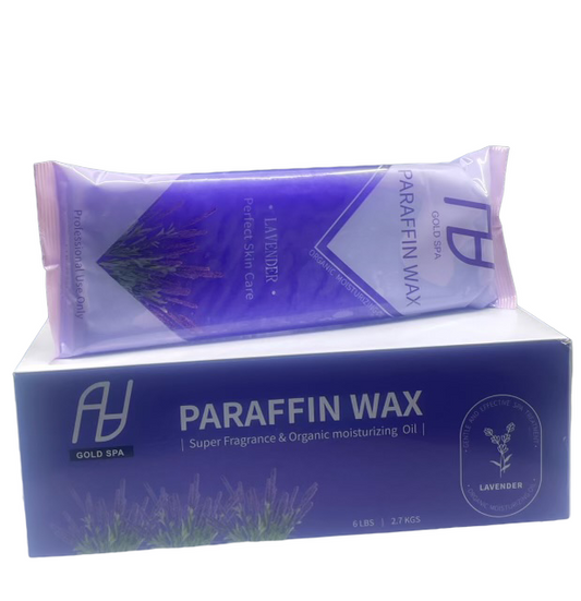 Gold Spa Paraffin Wax Lavender Box