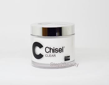 Chisel Nail Art 2 in 1 Acrylic/Dipping Powder | CLEAR 12 oz