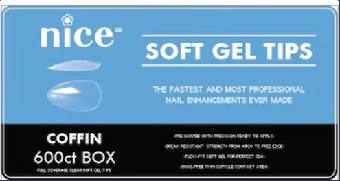 NICE 600ct Soft Gel Tip