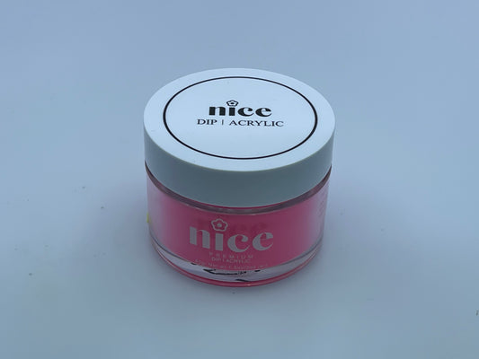 NICE Dip No.54 Bright Pink Glitter Powder