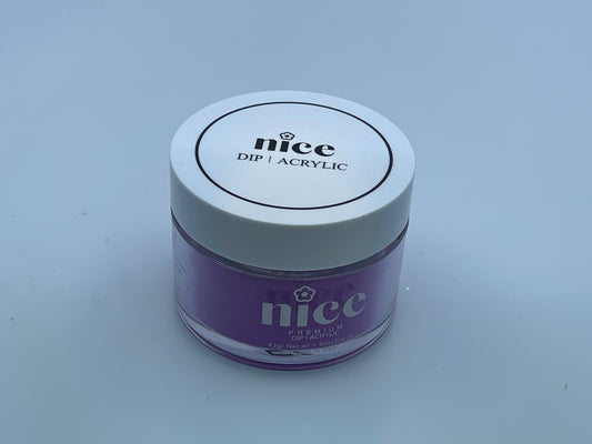 NICE Dip No.56 Bright Purple Glitter Powder