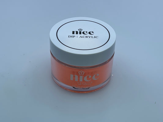 NICE Dip No.60 Bright Orange Glitter Powder