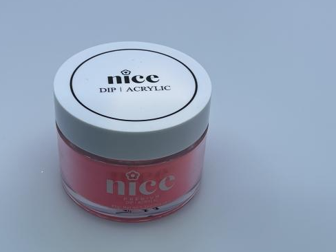 NICE Dip No.74 Bright Pink and Orange Powder
